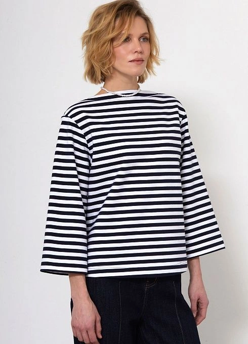 Джемпер жен. 311123.6_313.0298S Бело-синий (4)