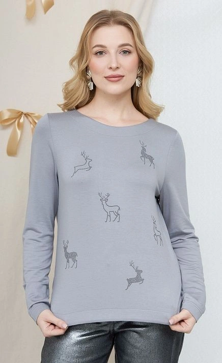  GRIOL. Джемпер жен. 311034УК.03313.7500E светло-серый 