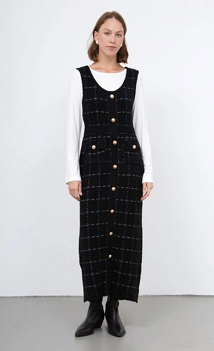 GRIOL. Сарафан жен. 340027.15303.8202P Чёрный GRIOL GRIOL. Сарафан жен. 340027.15303.8202P Чёрный