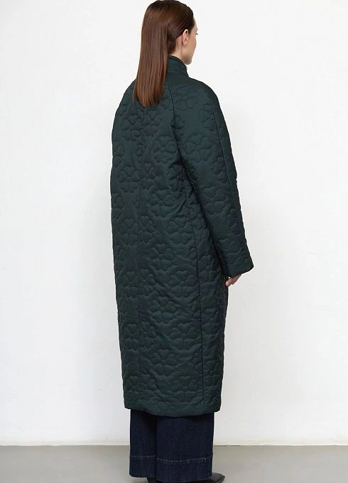 Пальто жен. 534528.11209.1400F Изумрудный (6)