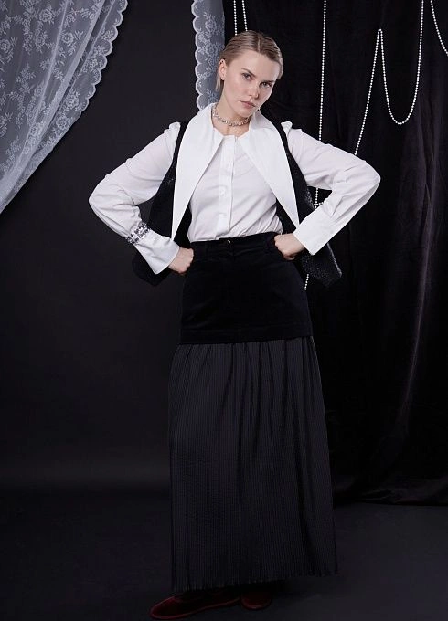  GRIOL. Юбка жен. 358512.11312.8200S Черный GRIOL