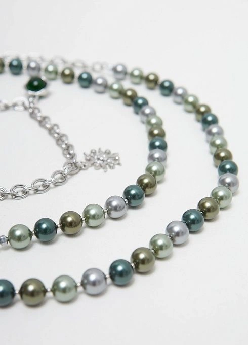 Колье-трансформер Полюшко 1 Зеленый  (1)