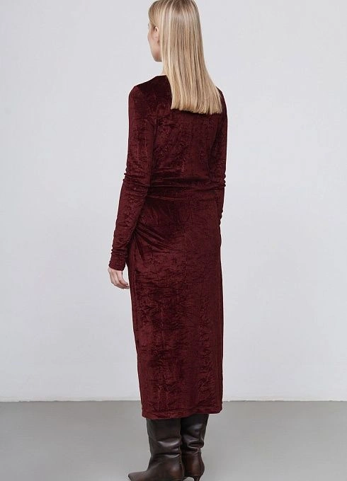Платье жен. 360323.03313.4700N Бордовый  (2)
