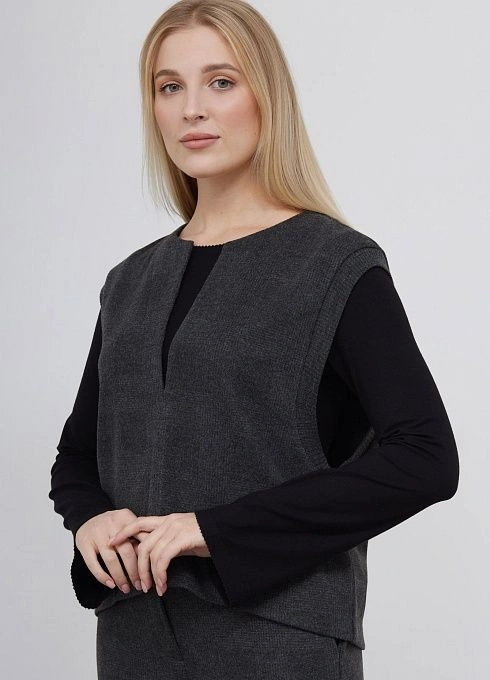 Жилет жен. 380020.6_313.7782P Серый  (3)