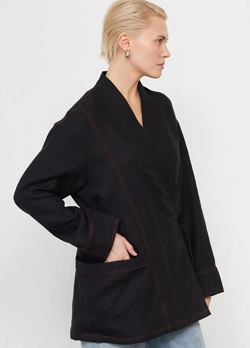 Жакет жен. 378627.11312.8200N Чёрный (2)