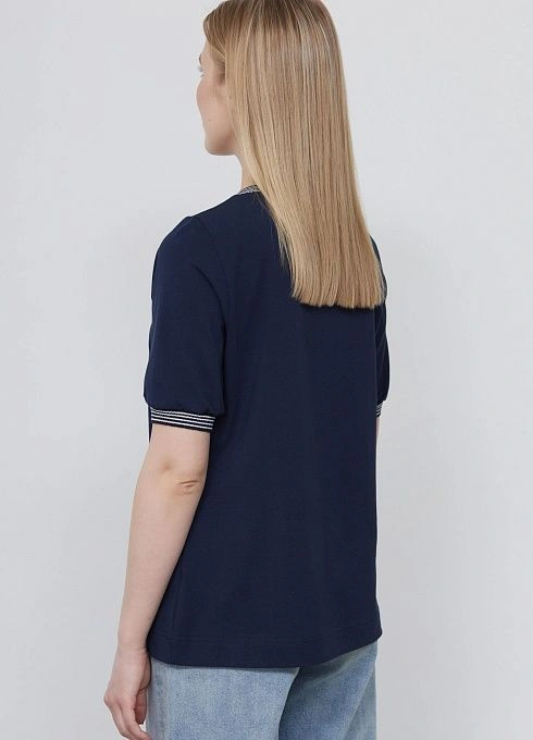 Джемпер жен. 311058.6_313.9600N Тёмно-синий  (4)