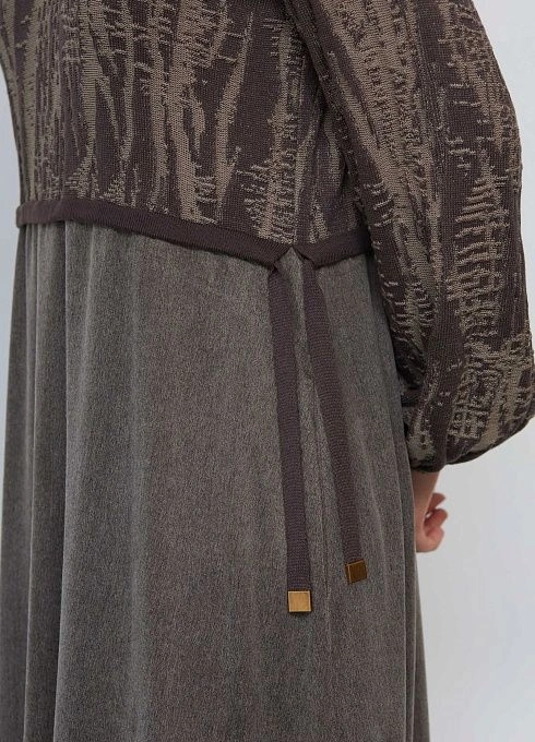 Платье жен. 360271.33312.3406YM Темно-бежевый (6)