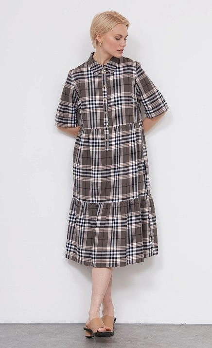  GRIOL. Платье жен. 368721.11312.3401P Хаки 