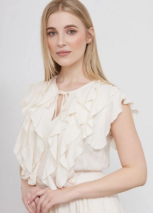 Платье жен. 363423А.11312.0700N Молочный (1)