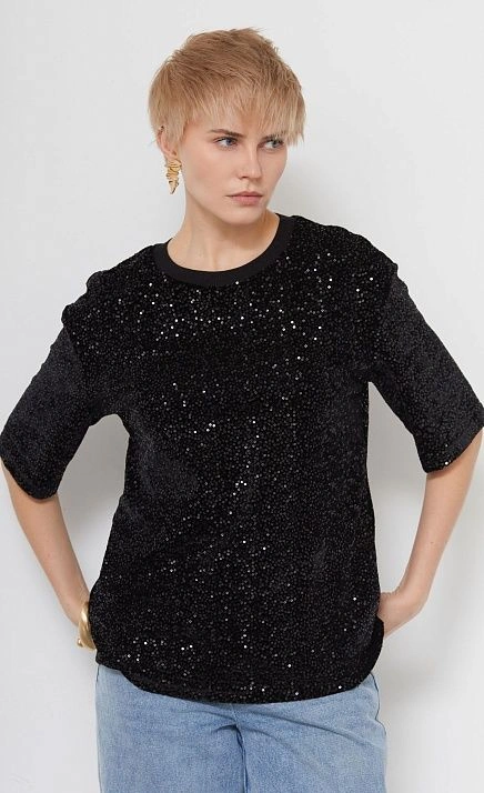  GRIOL. Джемпер жен. 311163.6_313.8282L Черный 