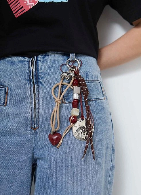 Брелок Вишневый брауни 1 Бордовый (1)