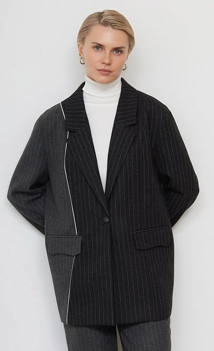  GRIOL. Жакет жен. 378387.11312.7602S Серый 