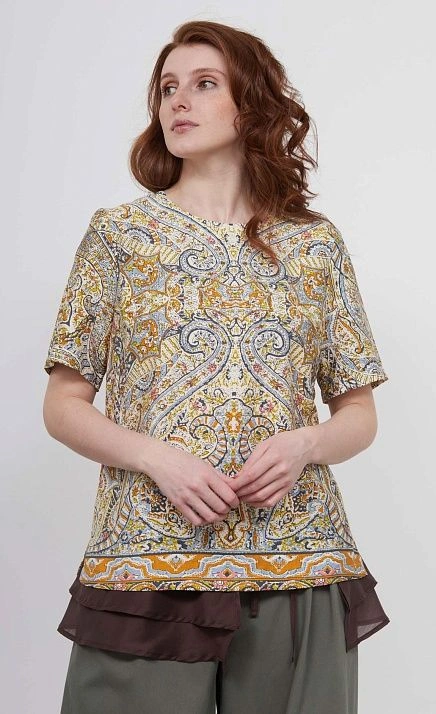 Блуза из вискозы  GRIOL