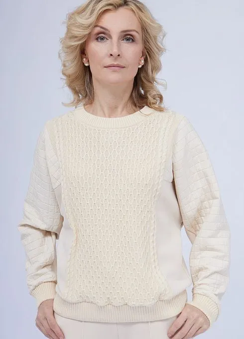  GRIOL. Джемпер жен. 311053.03313.2200N  Ванильный GRIOL