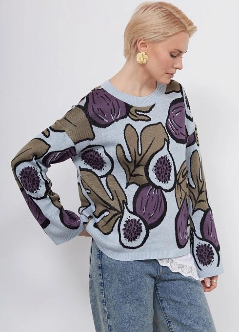  GRIOL. Джемпер жен. 310570.33303.1601V Голубой GRIOL