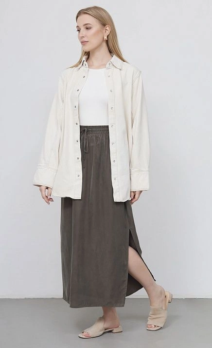  GRIOL. Юбка жен. 358463.11312.3700N Хаки 