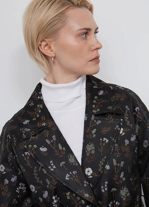 Плащ жен. 504658.11209.8201F Черный (7)