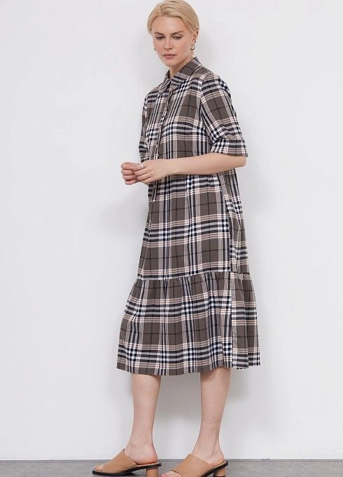 Платье жен. 368721.11312.3401P Хаки (3)