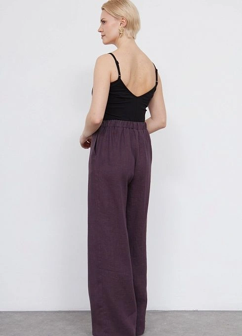 Брюки жен. 328106.11312.9200N Тёмно-фиолетовый (6)