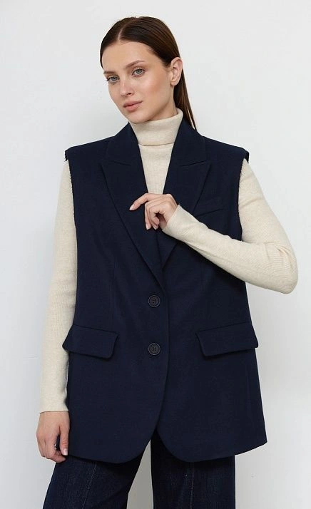  GRIOL. Жилет жен. 388386.11312.9600N Темно-синий 