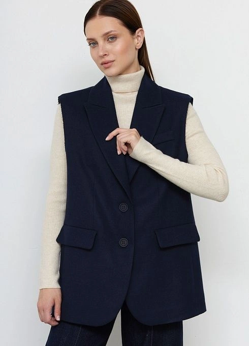  GRIOL. Жилет жен. 388386.11312.9600N Темно-синий GRIOL