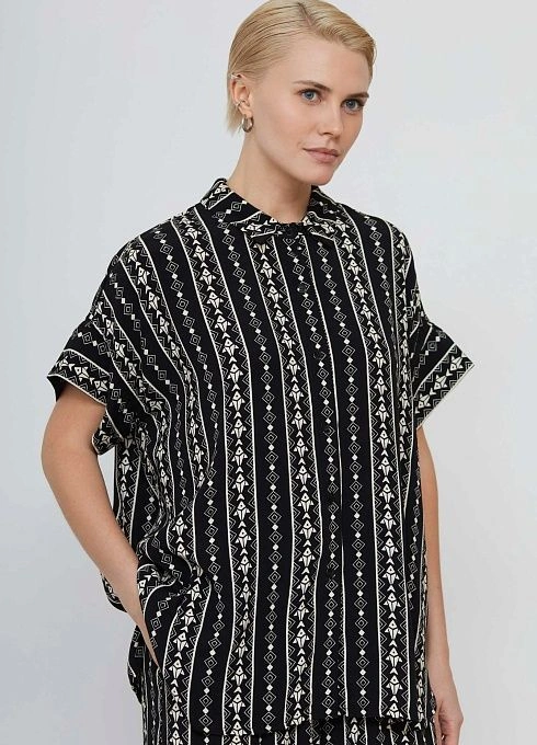 Блузка жен. 311057.03312.8222G Чёрный (3)