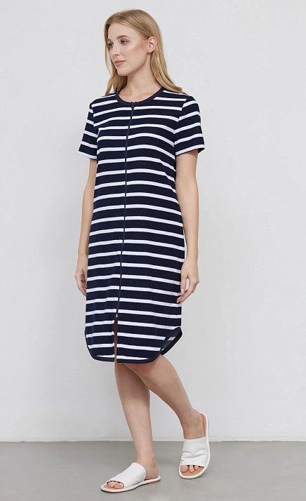 GRIOL. Халат жен. 368120.23513.9400S Синий GRIOL GRIOL. Халат жен. 368120.23513.9400S Синий