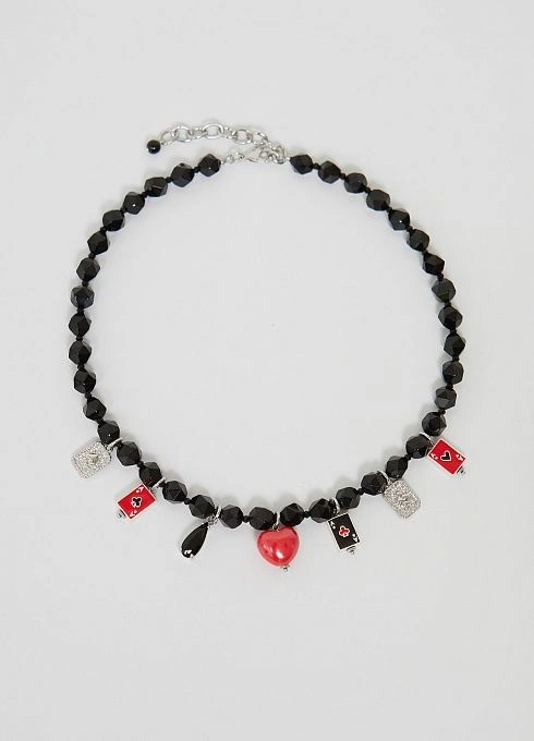  GRIOL. Колье Pokerface1 Черный GRIOL