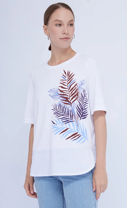 GRIOL. Джемпер жен. 311001К.6_313.0200E Белый GRIOL GRIOL. Джемпер жен. 311001К.6_313.0200E Белый