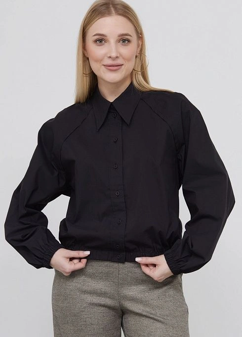 Блузка укороченная на резинке GRIOL