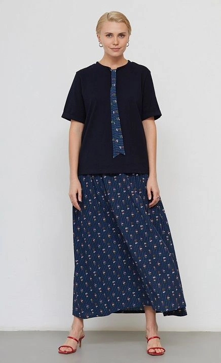  GRIOL. Юбка жен. 350050Б.03312.9401Q Синий 