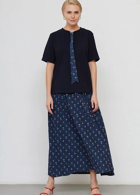  GRIOL. Юбка жен. 350050Б.03312.9401Q Синий GRIOL