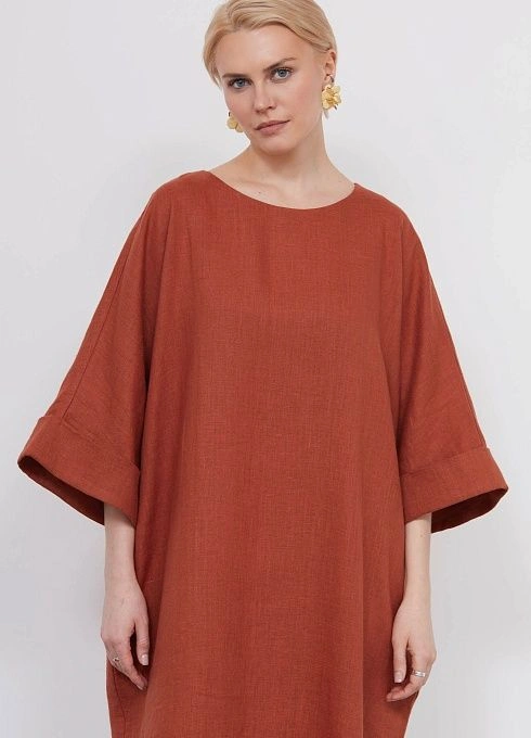 Платье жен. 360346.6_312.6100N Терракотовый (5)