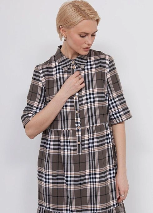 Платье жен. 368721.11312.3401P Хаки (6)