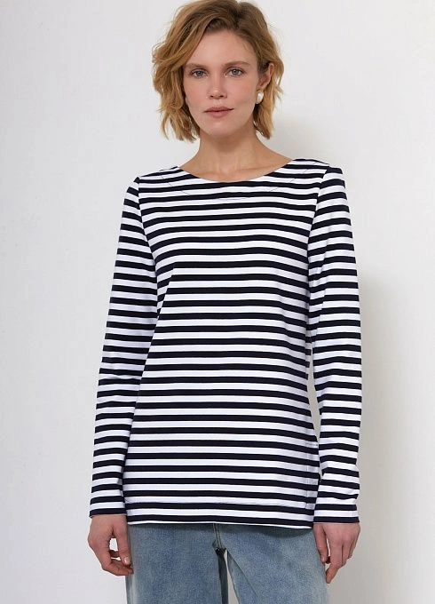  GRIOL. Джемпер жен. 311034.6_313.0298S Бело-синий GRIOL