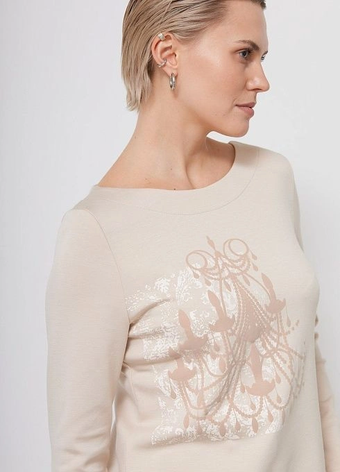 Джемпер жен. 311034ГН.6_313.0300E Светло-бежевый (1)