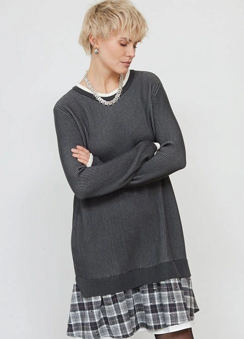 Платье жен. 360273.33312.7401P Тёмно-серый (7)