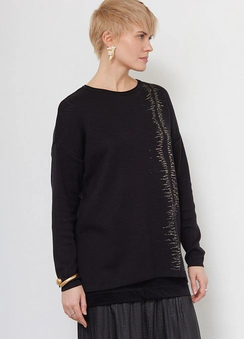 Джемпер жен. 310534.33303.8200L Чёрный (5)