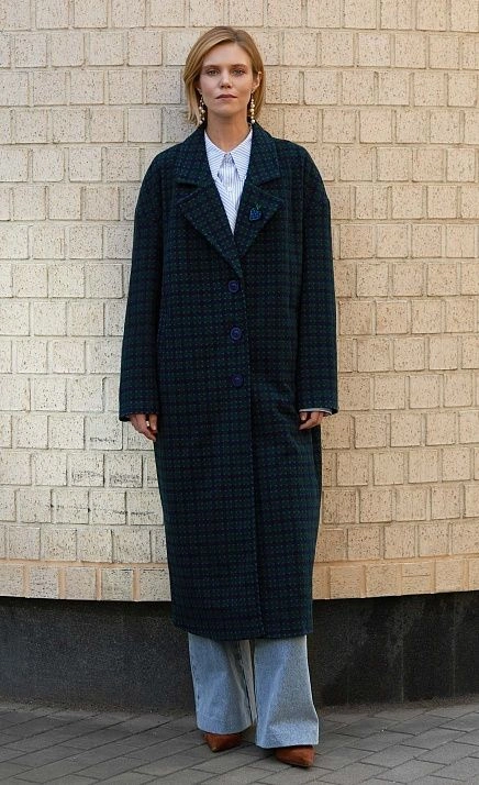  GRIOL. Жакет жен. 370086.03312.8829P зеленый/синий 