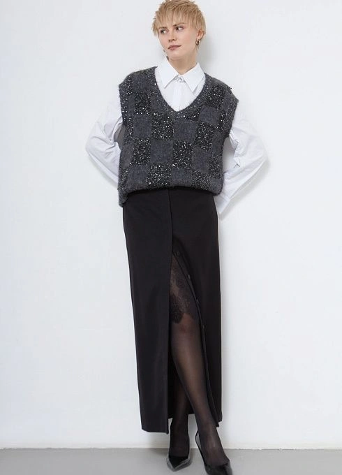  GRIOL. Юбка жен. 358402.11312.8200N Чёрный GRIOL