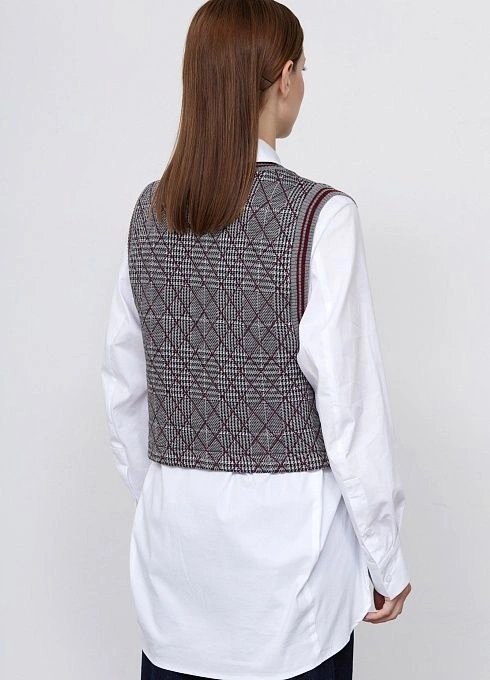 Жилет жен. 380021.03313.7347P Серо-розовый  (1)