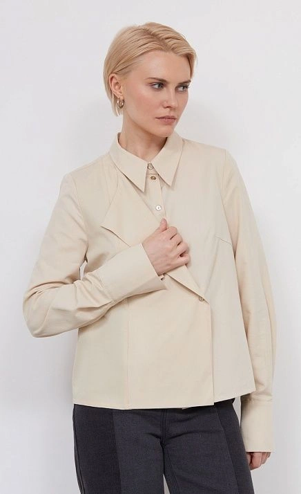 Блузка с отлетной полочкой GRIOL