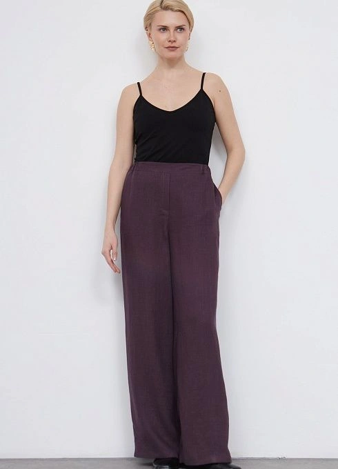 Брюки жен. 328106.11312.9200N Тёмно-фиолетовый (4)