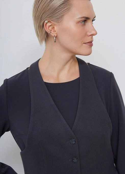 Жилет жен. 388391.11312.7600N Тёмно-серый (5)