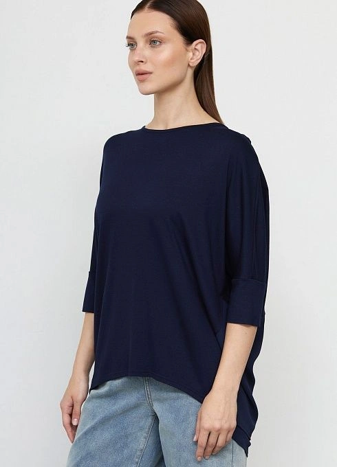 Джемпер жен. 310657.6_313.9600N Тёмно-синий  (4)