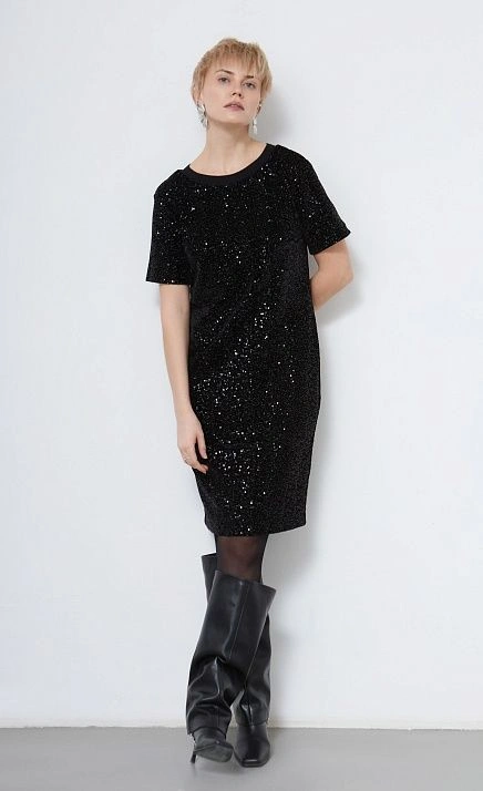  GRIOL. Платье жен. 360139ГП.6_313.8282L Черный 