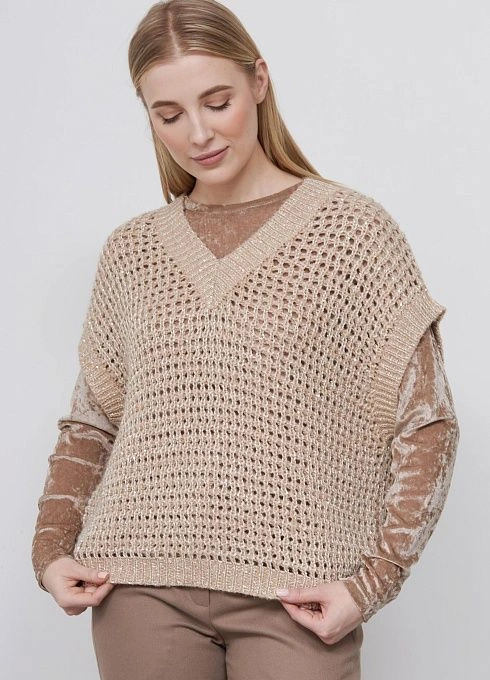 Жилет жен. 388106.42303.0600N Бежевый  (3)