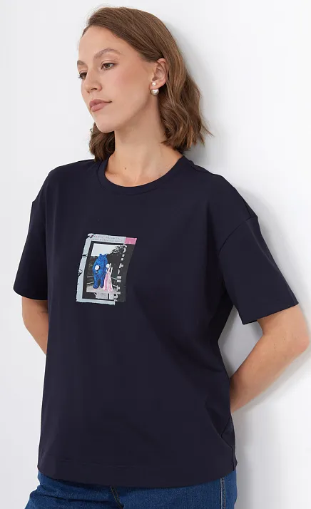  GRIOL. Джемпер жен. 310931.03313.9600E Т.синий 