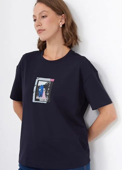  GRIOL. Джемпер жен. 310931.03313.9600E Т.синий GRIOL