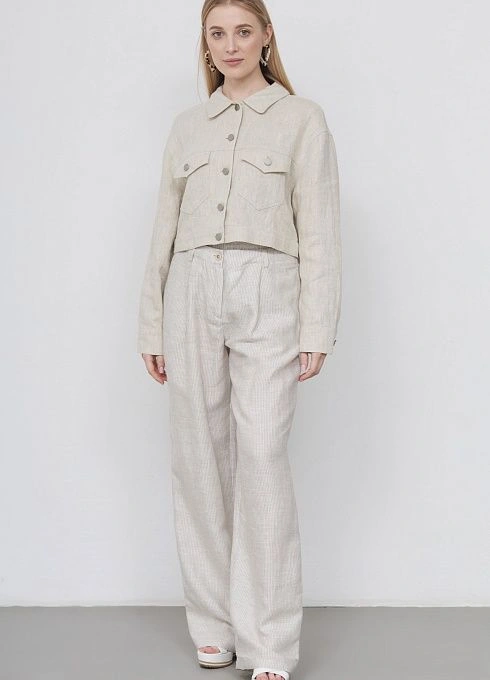 Брюки жен. 328163.11312.0806S Бежево-молочный  (3)